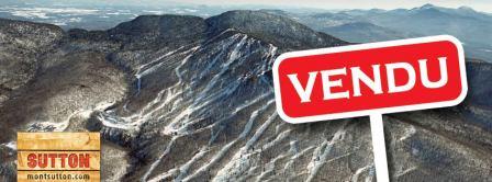 CONDITIONS DE SKI - MONT SUTTON -  OFFICIELLEMENT VENDU