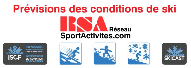 Prévisions des conditions de ski sur les journaux de TC Média