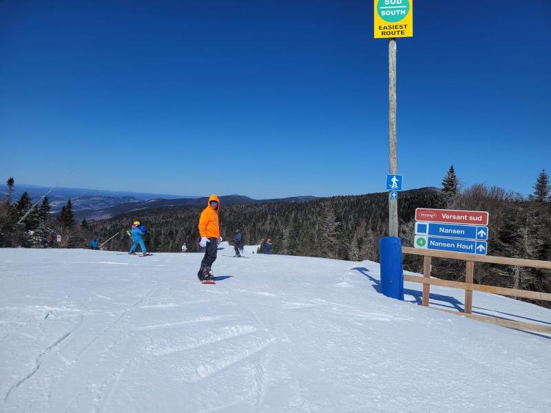 Tremblant - Une condition de neige très rapide