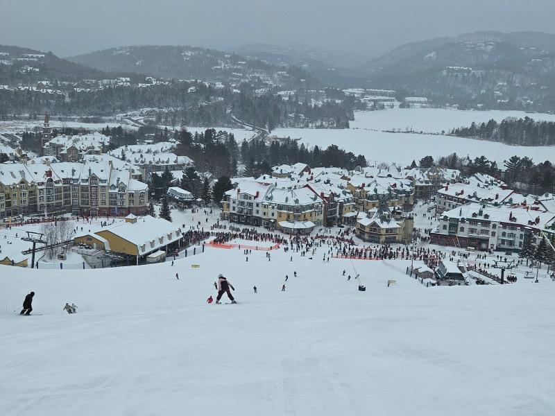 Mont Tremblant - Une journée hivernale réussie