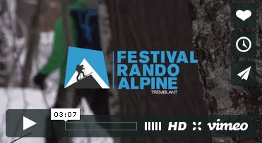 Mont Tremblant, Festival Rando Alpine!  Conditions de ski RSA