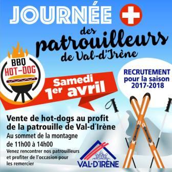 VAL-D IRÈNE - JOURNÉE DES PATROUILLEURS CE SAMEDI