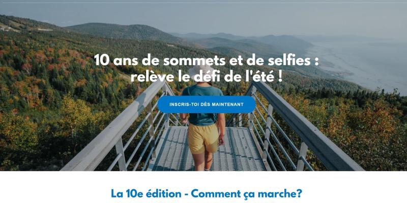 Défi 5 sommets - Un défi de taille vous attend cet été!